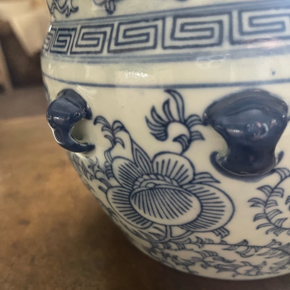 1970’s Blue and White Chinoiserie Ginger Jar - Picture 3 of 7